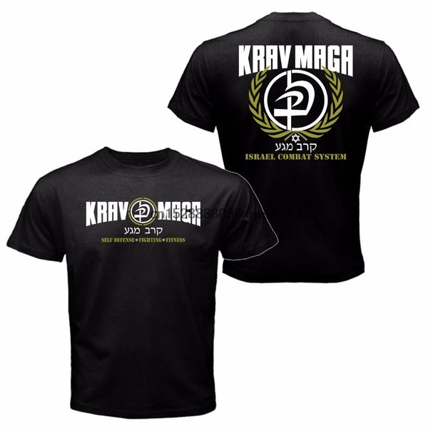 

мужчины лето короткие рукава повседневная смешная футболка men casual new крав мага израиль боевая система самообороны боевых artser t-shirt