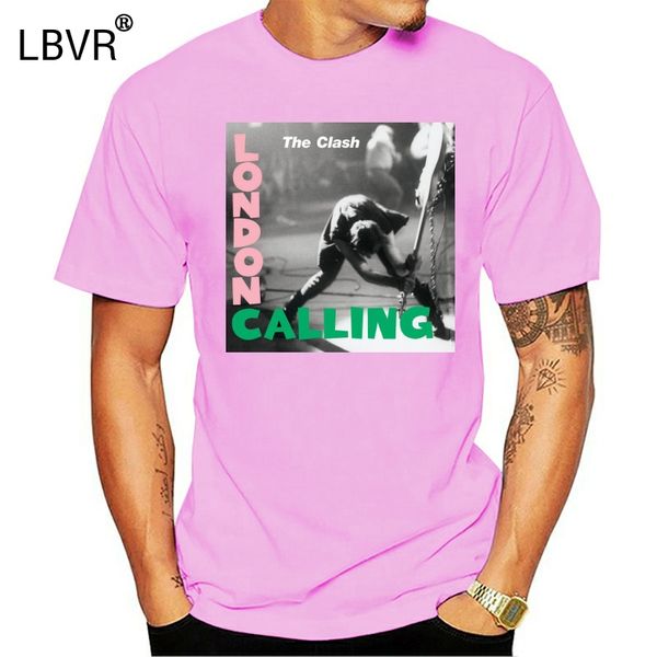 

the clash 'london calling' t shirt - new wholesale tee custom environtal printed tshirt wholesale