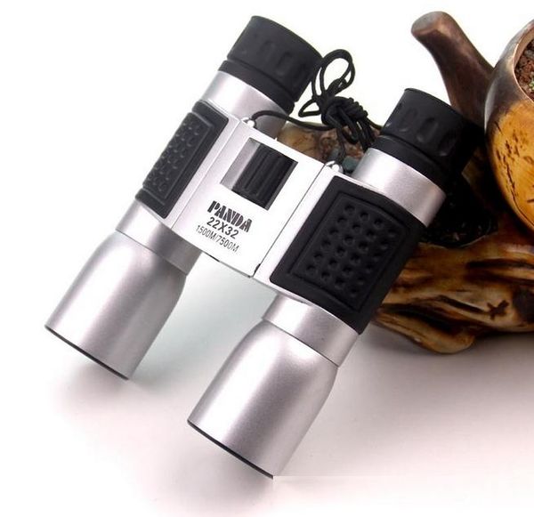 

sell 22 * 32 silver all-metal optical broadband double-binocular telescope