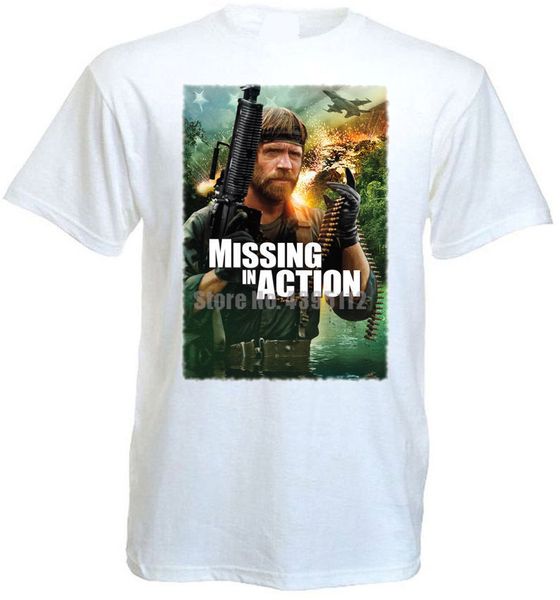 

missing in action 1 v1 t-shirt white poster all sizes s...5xl