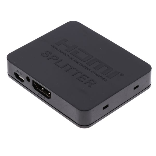 

1080p 3d mini 2port hdmi splitter switcher 1 в 2 из дистрибьютора splitter