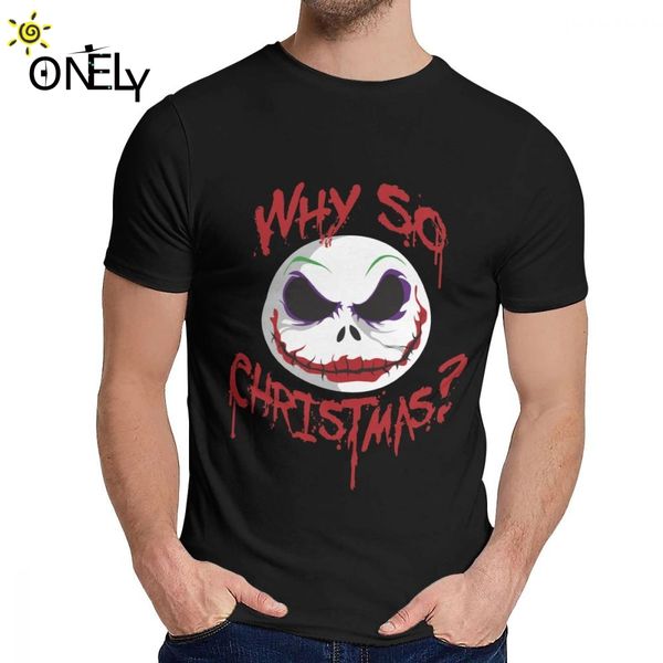 

round neck joker why so serious christmas gift t-shirt casual men comfortable tee big size
