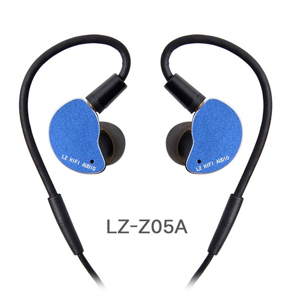 

lz z05a in ear earphone dynamic drive hifi iem metal headset earbud with detachable detach mmcx cable mmcx detachable