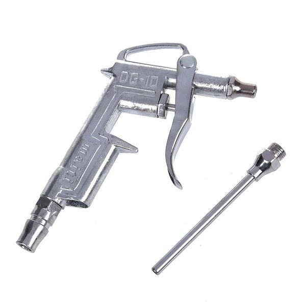 

dust removing air blow gun cleaning tool silver tone