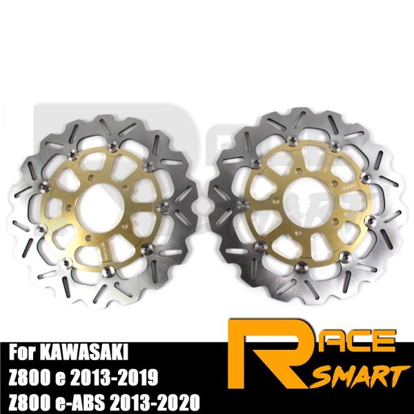

motorcycle cnc front brake discs rotors for z800 e 2013-2020 brake disk z-800 z 800 e abs 2014-2020 2020 2020