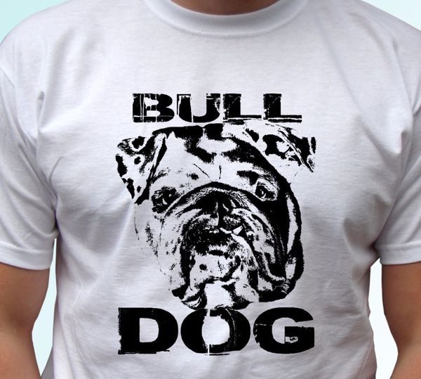 

brand 2019 summer kpop fashion o-neck short-sleeved slim fit striped bulldog dog tee design cool t shirt