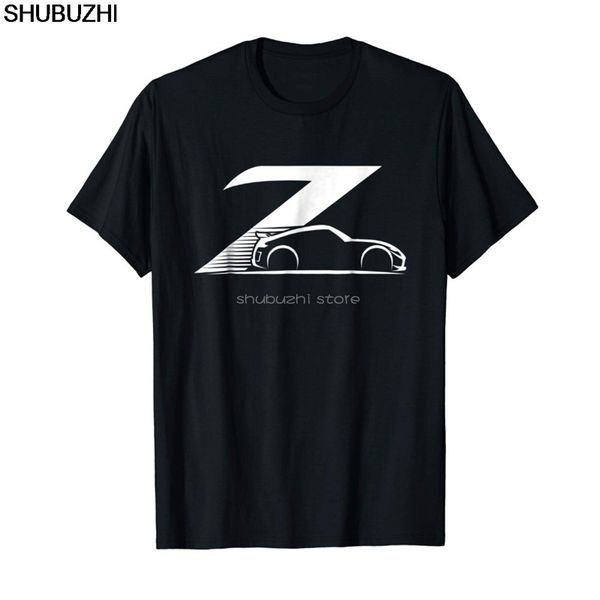 

japanese classic legend car 370z custom white t-shirt cotton summer new t shirt for men o-neck tee shirts sbz5557