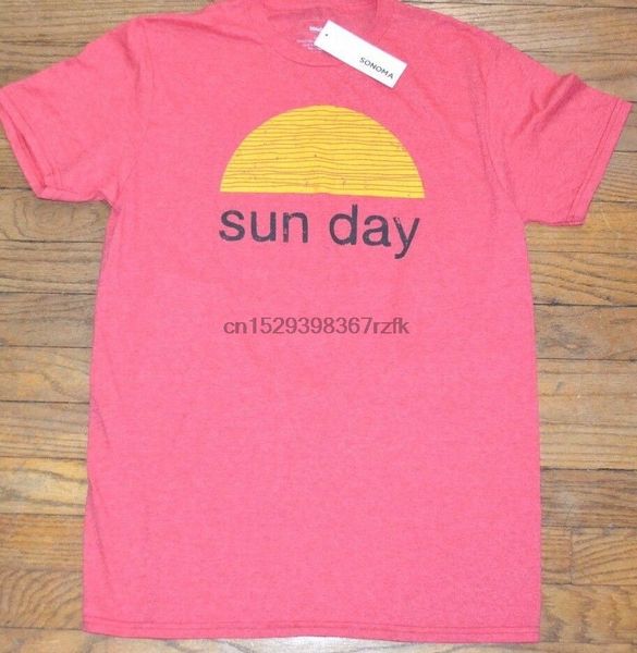 

goods for life graphic t-shirt mens sonoma tee sun day sunday tee