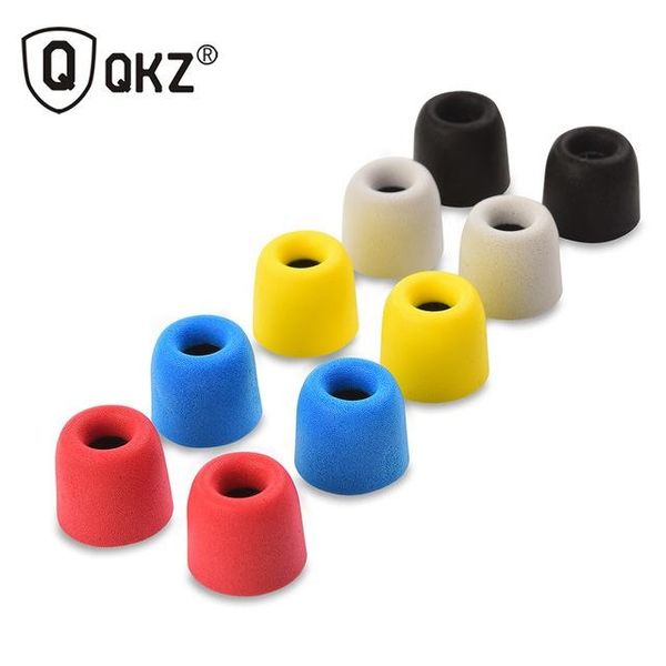 

earphone accessories qkz t400 10 pcs earphone tips memory foam qkz original 5 pairs foam tips t400 ear pads for all