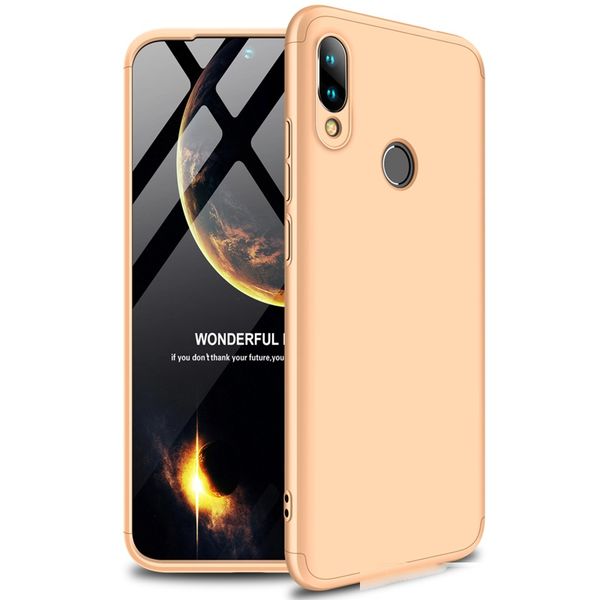 

3 in 1 dual armor three in one design 360 full coverage protection hard pc case for redmi 7