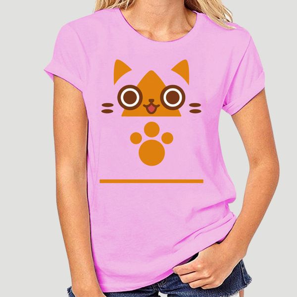 

monster hunter palico poster pattern cute new casual street wear t-shirt-4502d