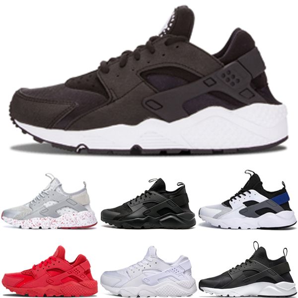 

huarache 1.0 4.0 running shoes for men women black white grey triple black all red sneakers chaussures