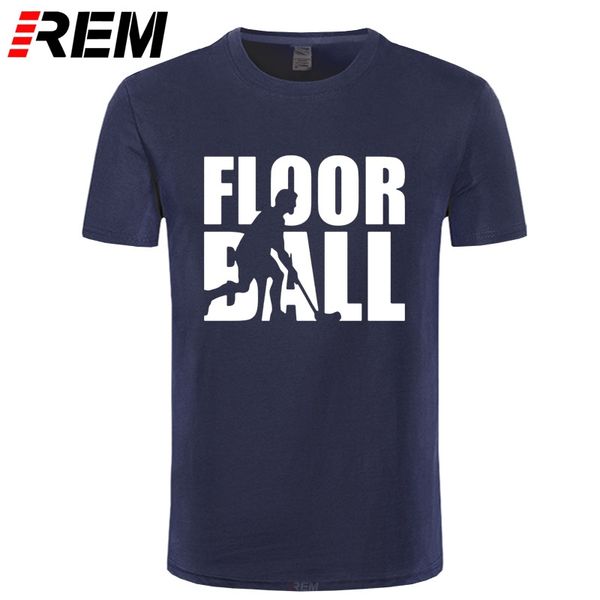 

new round collar floorball 100% cotton print t shirt men novelty streetwear tee shirt design camiseta ing