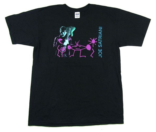 

джо сатриани существует ли любовь в space tour 2004 black t shirt new official