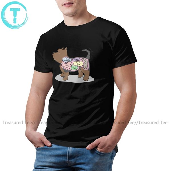 

yorkshire terrier t shirt anatomy of a yorkie t-shirt printed oversize tee shirt cotton mens streetwear tshirt