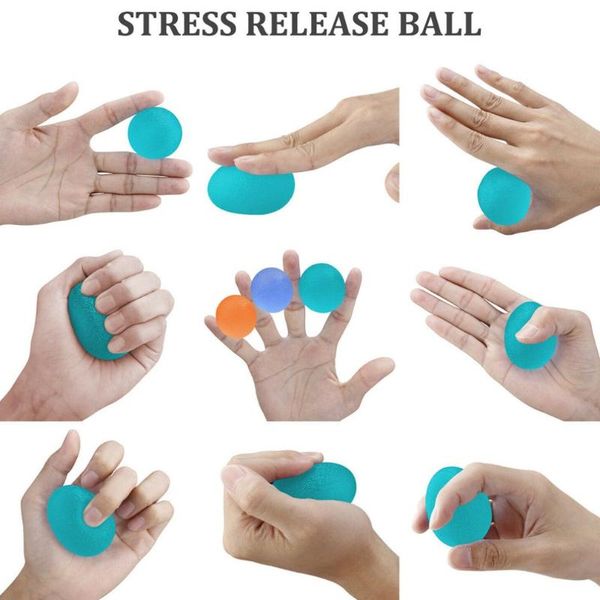 

full body massager hand therapy finger exercise grip ball strength trainer squeeze stress relief
