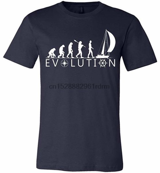 

clothing funny evolution sailing sail boat canvas t shirt for men women gift