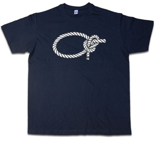 

sailor's knot i t-shirt - bowline nautical sailor slash old school tattoo flash 2019 new fashion o neck slim fit skate t shirt