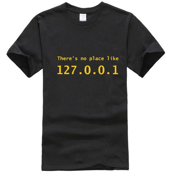 

ip address t shirt there is no place like 127 0 0 1 computer comedy t