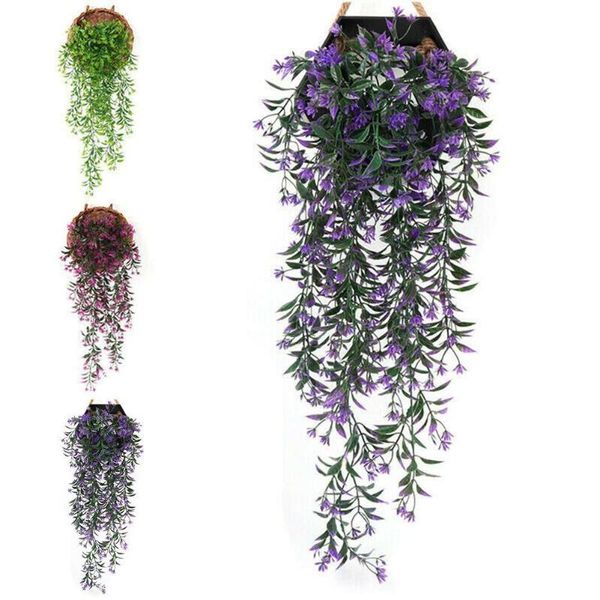 

fengrise 80 cm 1 stuks kunstbloemen vine ivy leaf fake thuis bruiloft decoratie plant krans kunstplanten groene q4m0