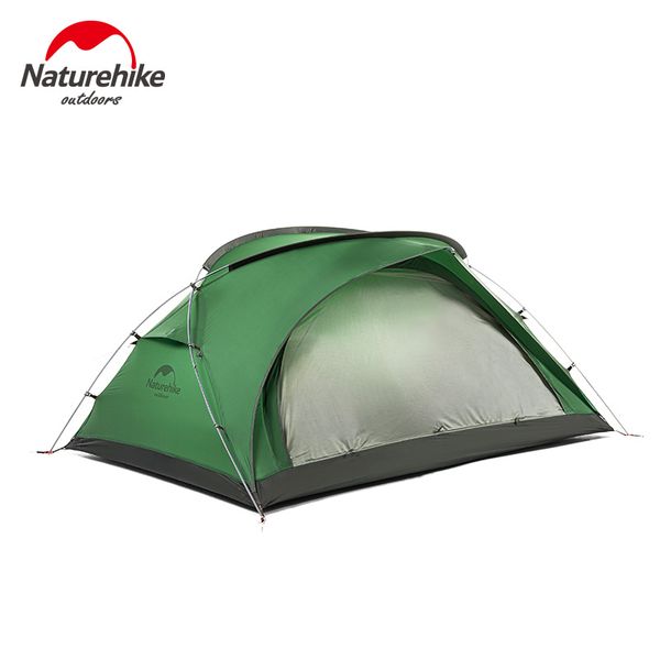 

naturehike ultralight camping tent 2 person rainproof two doors 20d nylon coating for outdoor hiking travel with mat