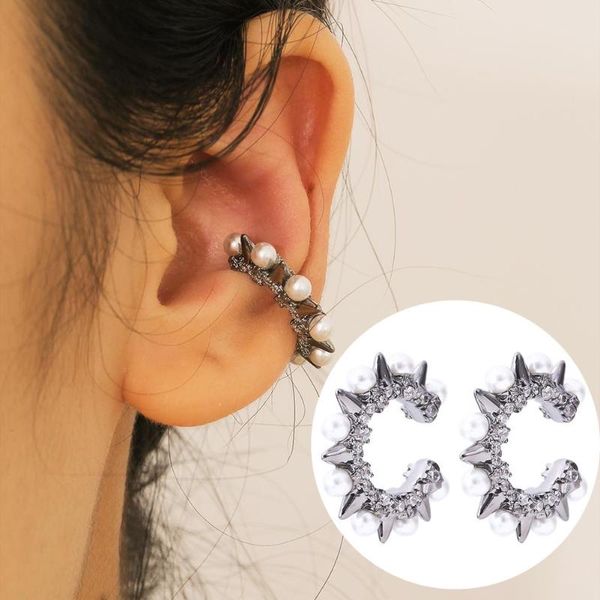 

women fashion vintage simple design retro ethnic style rhinestone faux pearl earrings or women wedding party christmas gift, Golden;silver