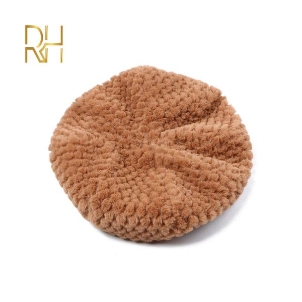

casual warm beret hat ladies flat french style beanie cap solid color winter hat for women girl painter adjustable rh, Blue;gray