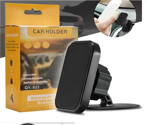 

magnetic car holder strong magnetic stand phone mount 360 rotated car mount for universal cellphones with box
