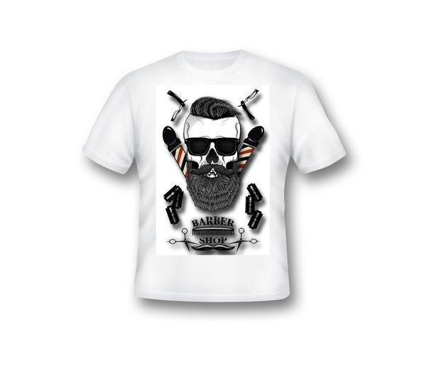 

summer 2019 short sleeve plus size barber shop t shirt, modern barber shop t shirt, men's, barber wear, 62 tee shirt