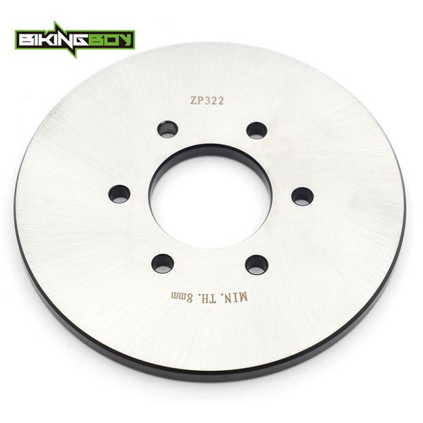 

bikingboy 8.5mm thickness rear brake disc rotor disk for grizzly yfm 660 03 04 05 06 07 08 yfm 660 laser cut