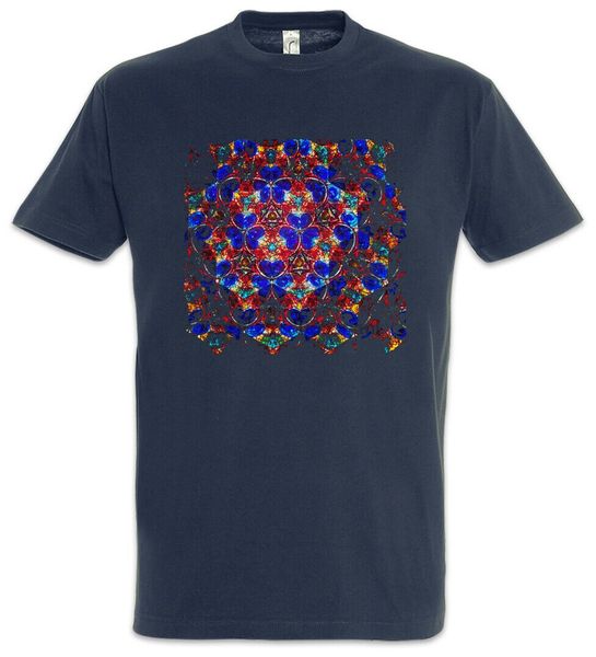 

kaleidoscope square ii t-shirt crystal optical reflection reflector mirror