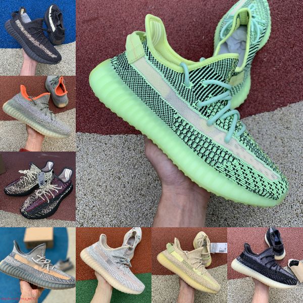 

2021 kanye west running shoes abez cinder 3m reflective earth oreo cinder runner desert sage zyon yeshaya men women sports sneakers