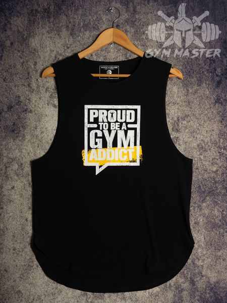 

training suit trainingspak gym bodybuilding vest online crop shirt loose breeze price singlet sleeveless stringer slogan vests muscle work, White;black