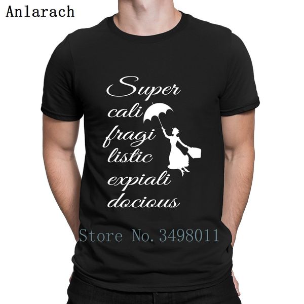 

mary poppins t shirt customize short sleeve round neck unique crazy fashion summer style normal shirt