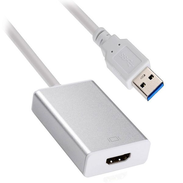 

usb 3.0 & 2.0 to hdtv cable adapter external graphics card for windows & pc laptop