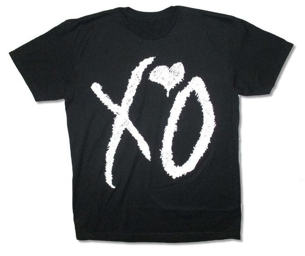 

the weeknd x heart o black t shirt new gyms fitness tee shirt