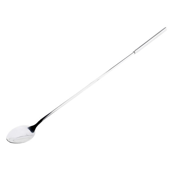 

1pc mixing spoon stirrer bar cocktail stainless steel long handle bar tools