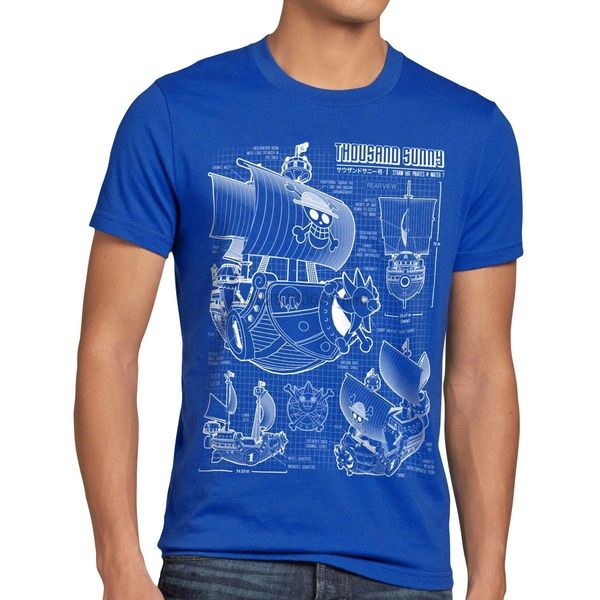 

thousand sunny mens t-shirt one luffy straw hat pirate piece lamp anime ruffy- show original title