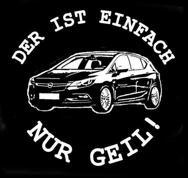 

opel astra k t-shirt новый топ
