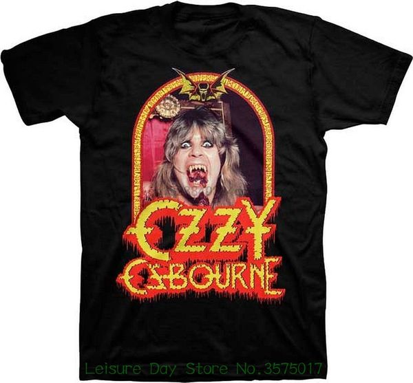 

2019 summer new brand t shirt men hip hop men t-shirt casual fitness ozzy osbourne speak of the devil vintage t-shirt