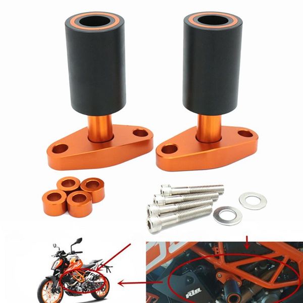 

motorcycle frame slider crash protector for 125 200 250 390 duke 2011-2020