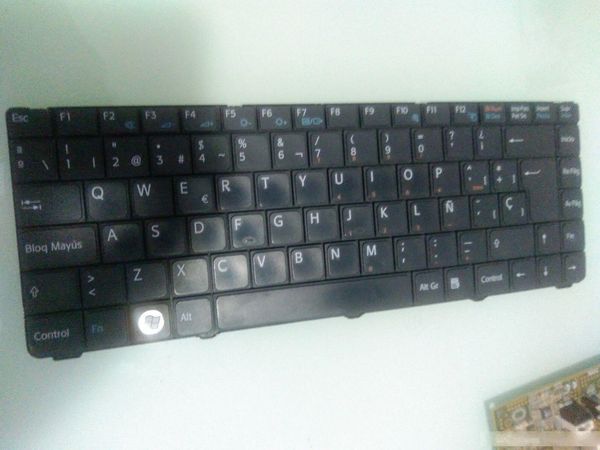 

teclado keyboard sony vaio pcg-7131m vgn-nr32s v072078dk1 negro espaÃ±ol