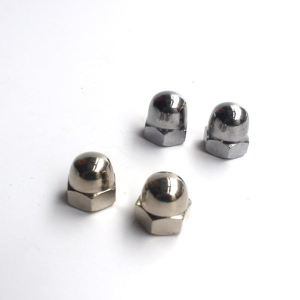 

2pcs m8 m10 304 stainless steel cap nuts decorative cover semicircle acorn nut