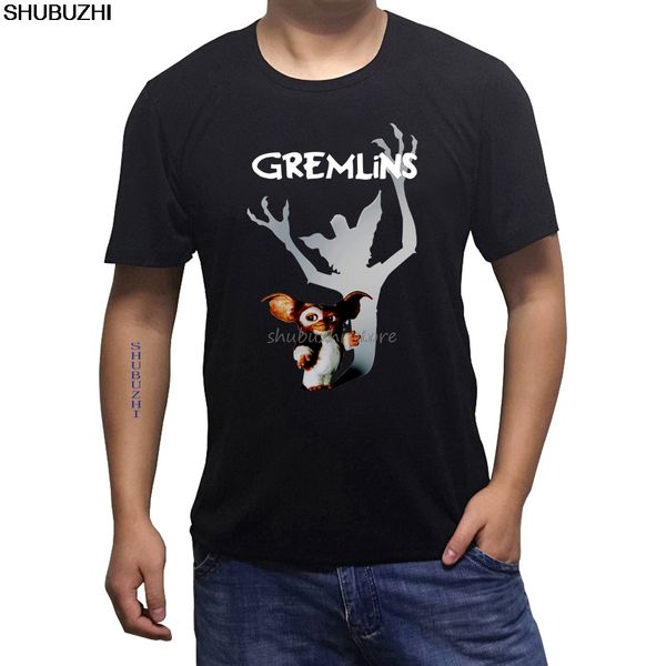 

gremlins 'gizmo shadow' t-shirt - new & official male tshirt summer cotton tee-shirt male tees sbz1222