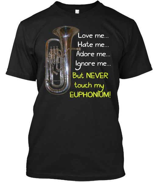 

men t shirt never touch my euphonium tshirts women t-shirt