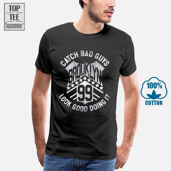 

мужская верхняя одежда прохладный o шеи t shirt brooklyn nine nine shield navy men's adult с коротким рукавом футболка