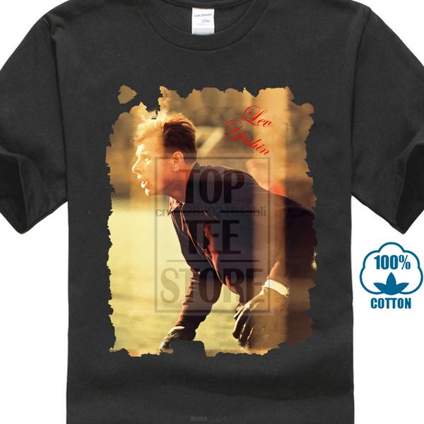 

lev yashin for man better print t shirt men brand clothing