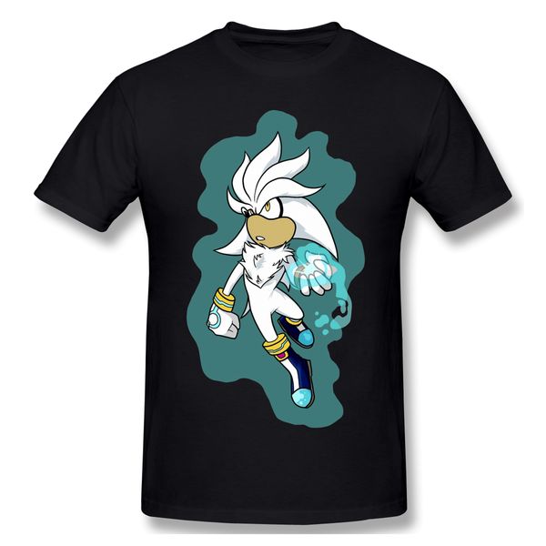 

how does he do that with his quills t shirts summer short sleeve cotton sonic the hedgehog t-shirt