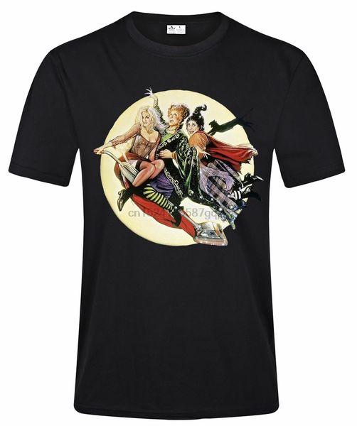 

hocus pocus winnifred sarah mary witches men's t-shirt casual short sleeved t shirts for men