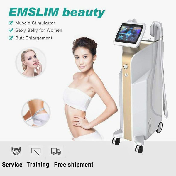 

new technology emslim em slim muscle trainer beautys teslasculpt ultra body contour lifting effect of buttocks fat loss equipment, Black;white